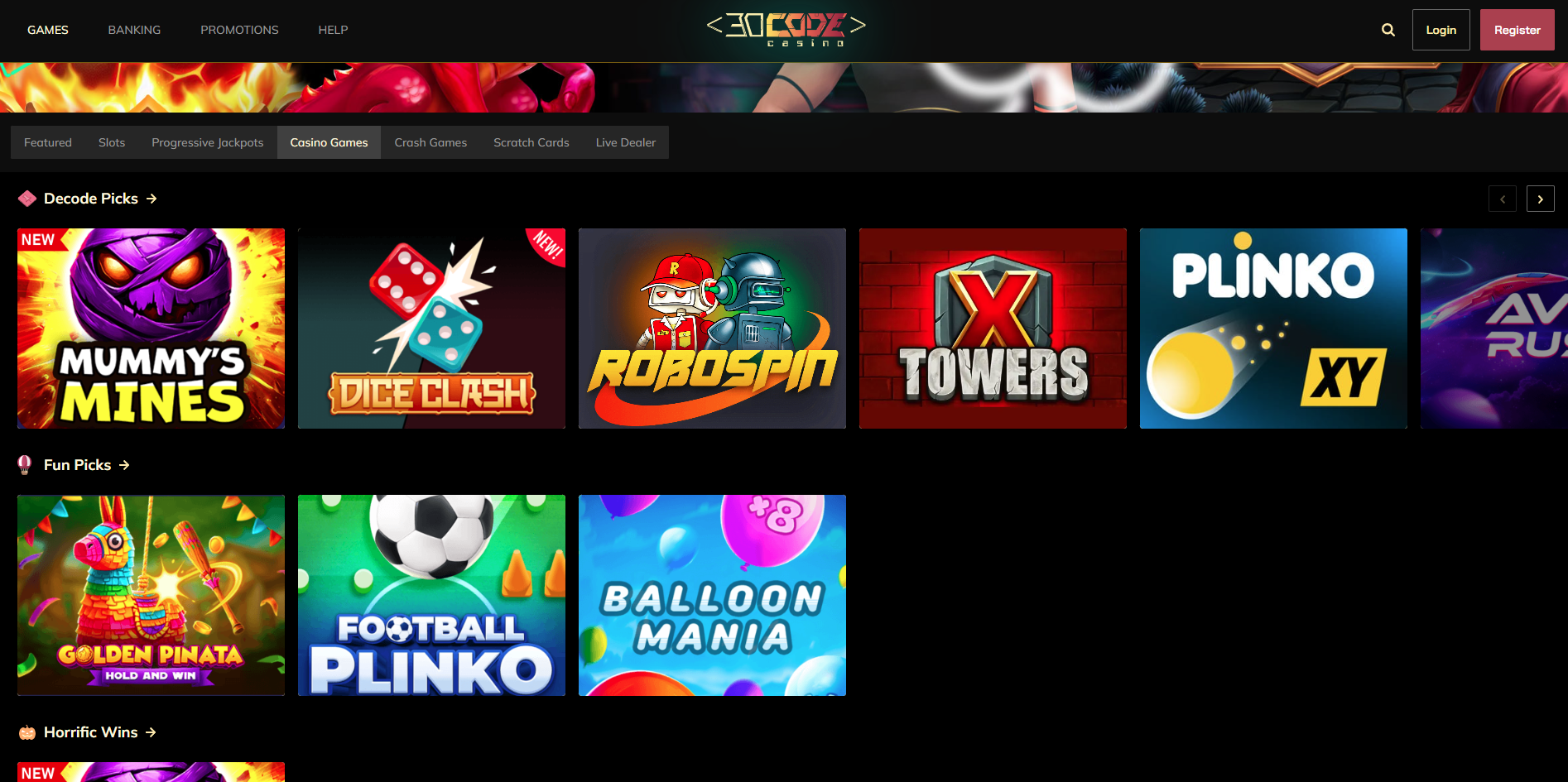 Game Selection: Slots, Table Games, and More